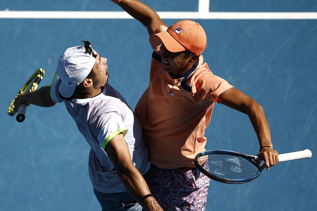 Rinky Hijikata and Jason Kubler beat Wesley Koolhof and Neal Skupski in Australian Open 2023 men's doubles