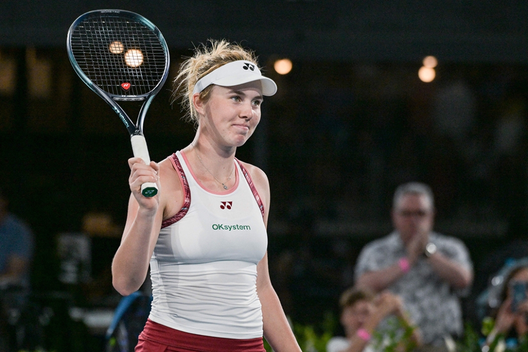 Linda Noskova has reached the Adelaide International final