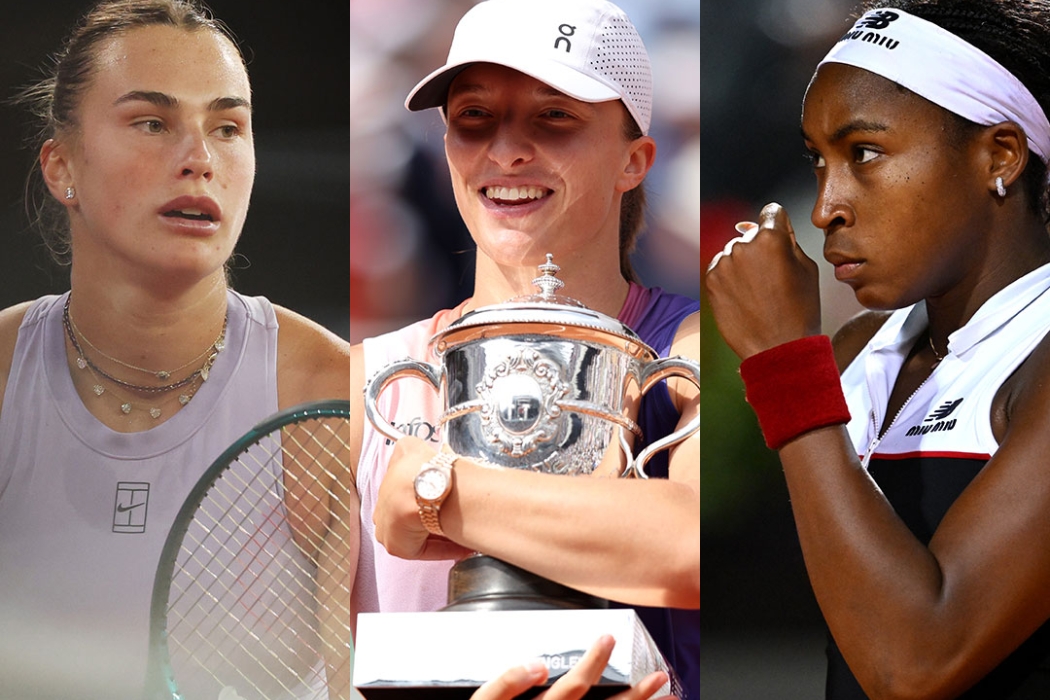 Aryna Sabalenka, Iga Swiatek and Coco Gauff are among the Roland Garros favourites