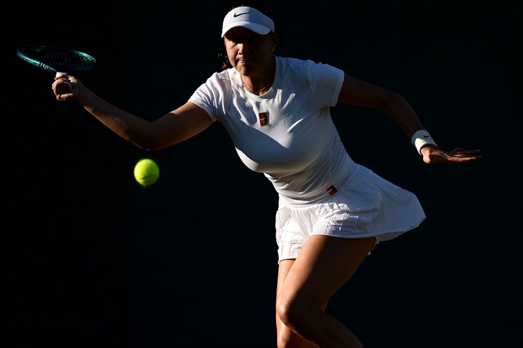 Amanda Anisimova beat Yulia Putintseva at Wimbledon