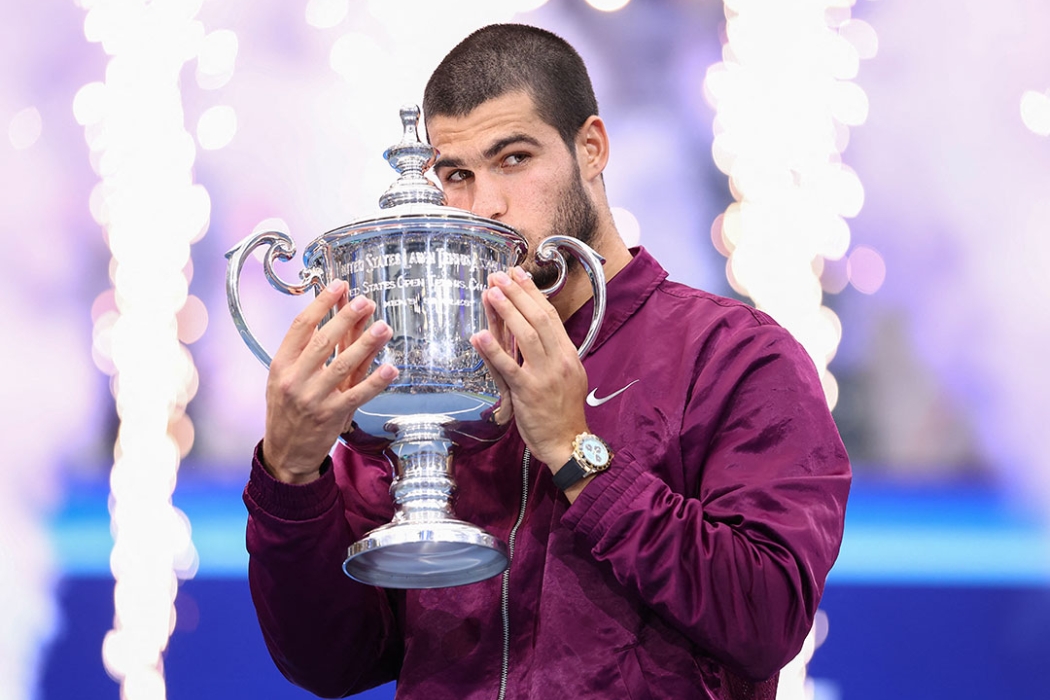 Carlos Alcaraz won the 2025 US Open final over Jannik Sinner