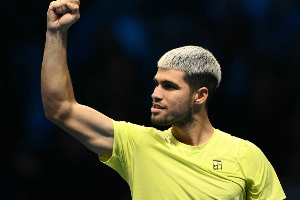 Carlos Alcaraz finished 2025 as world No.1