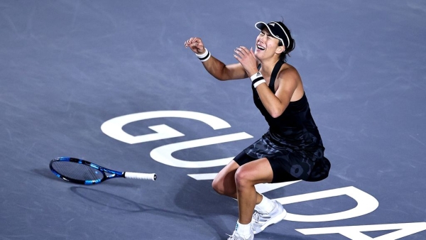 Garbine Muguruza wins WTA Finals