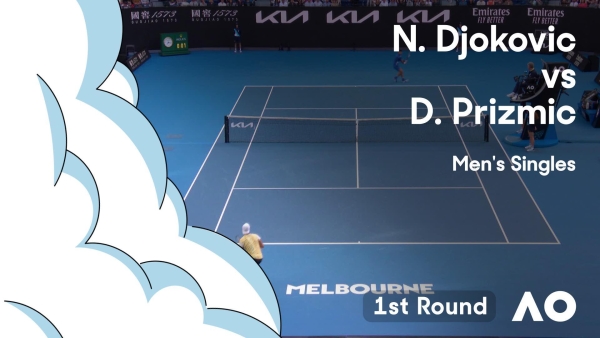 Novak Djokovic v Dino Prizmic Highlights | Australian Open 2024 First Round