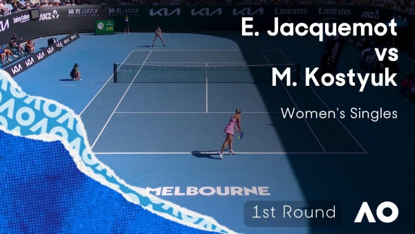 Elsa Jacquemot v Marta Kostyuk Highlights | Australian Open 2026 First Round