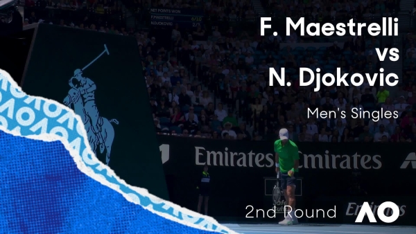 Francesco Maestrelli v Novak Djokovic Highlights | Australian Open 2026 Second Round