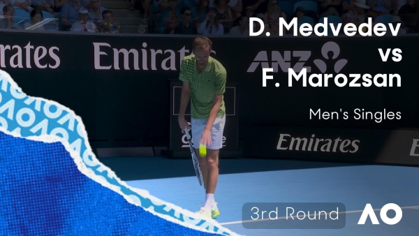 Daniil Medvedev v Fabian Marozsan Highlights | Australian Open 2026 Third Round