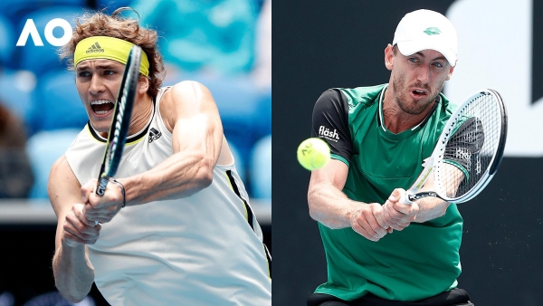 Alexander Zverev vs John Millman Match Highlights (2R) | Australian Open 2022