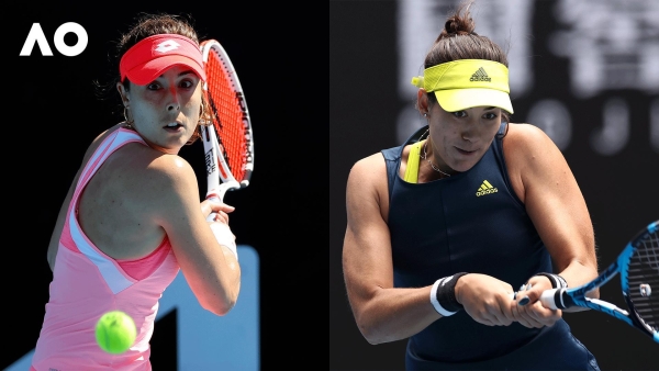 Alizé Cornet vs Garbiñe Muguruza Match Highlights (2R) | Australian Open 2022