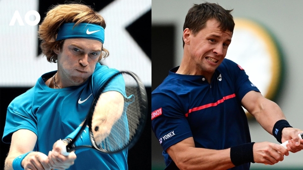 Andrey Rublev vs Ricardas Berankis Match Highlights (2R) | Australian Open 2022