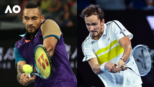 Nick Kyrgios vs Daniil Medvedev Match Highlights (2R) | Australian Open 2022