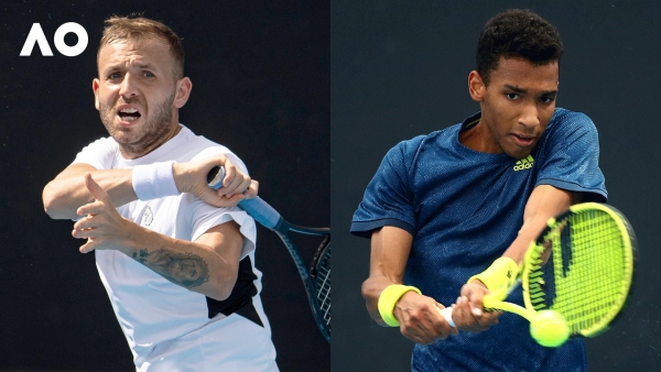 Daniel Evans vs Felix Auger-Aliassime Match Highlights (3R) | Australian Open 2022