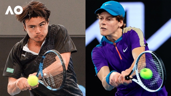 Taro Daniel vs Jannik Sinner Match Highlights (3R) | Australian Open 2022
