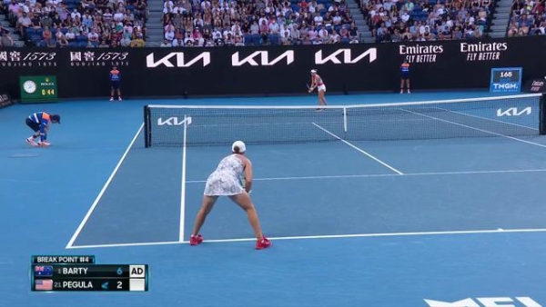 Ash Barty, Madison Keys Top Winners of the QF