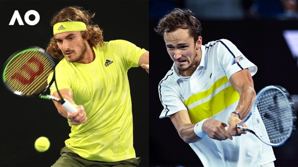 Stefanos Tsitsipas vs Daniil Medvedev Match Highlights (SF) | Australian Open 2022