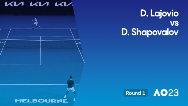 Dusan Lajovic v Denis Shapovalov Highlights (1R) | Australian Open 2023